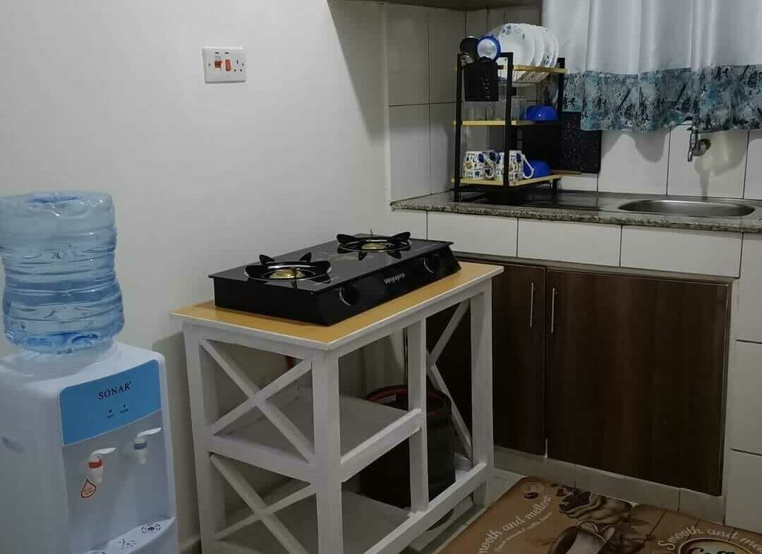 One-bedroom Airbnb in Thika town with secure parking inside