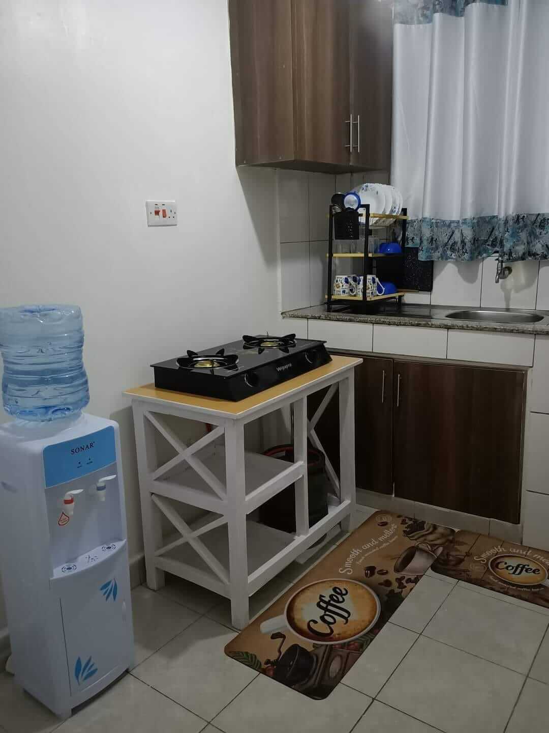 One-bedroom Airbnb in Thika town with secure parking inside