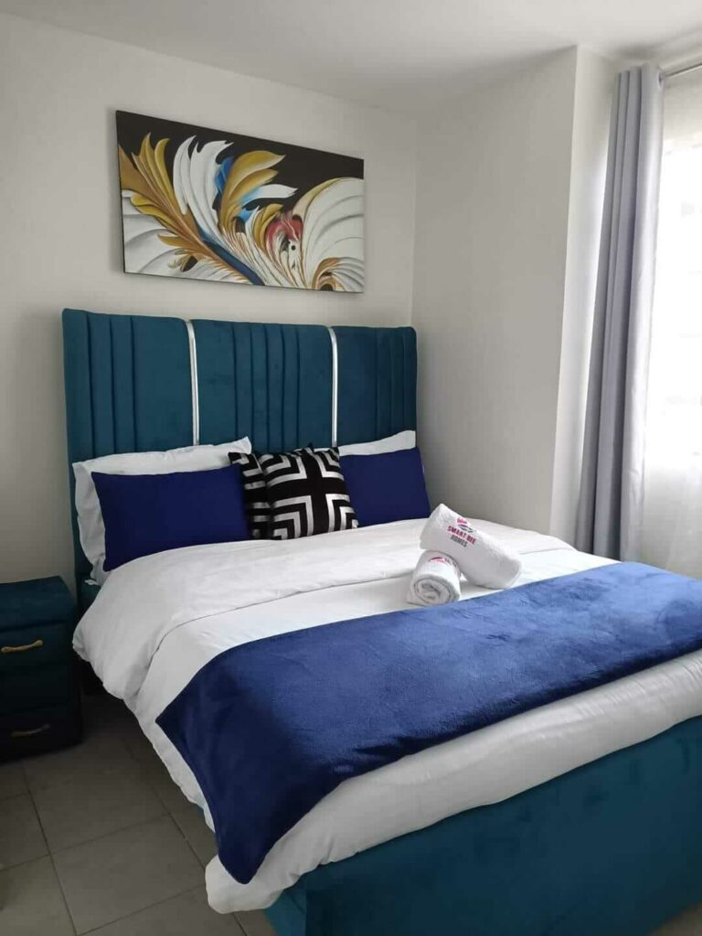 One-bedroom Airbnb in Thika town with secure parking inside