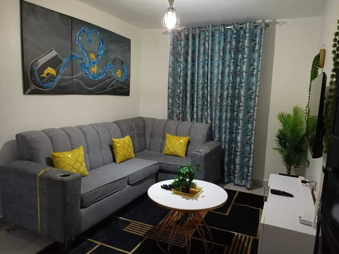 One-bedroom Airbnb in Thika town with secure parking inside