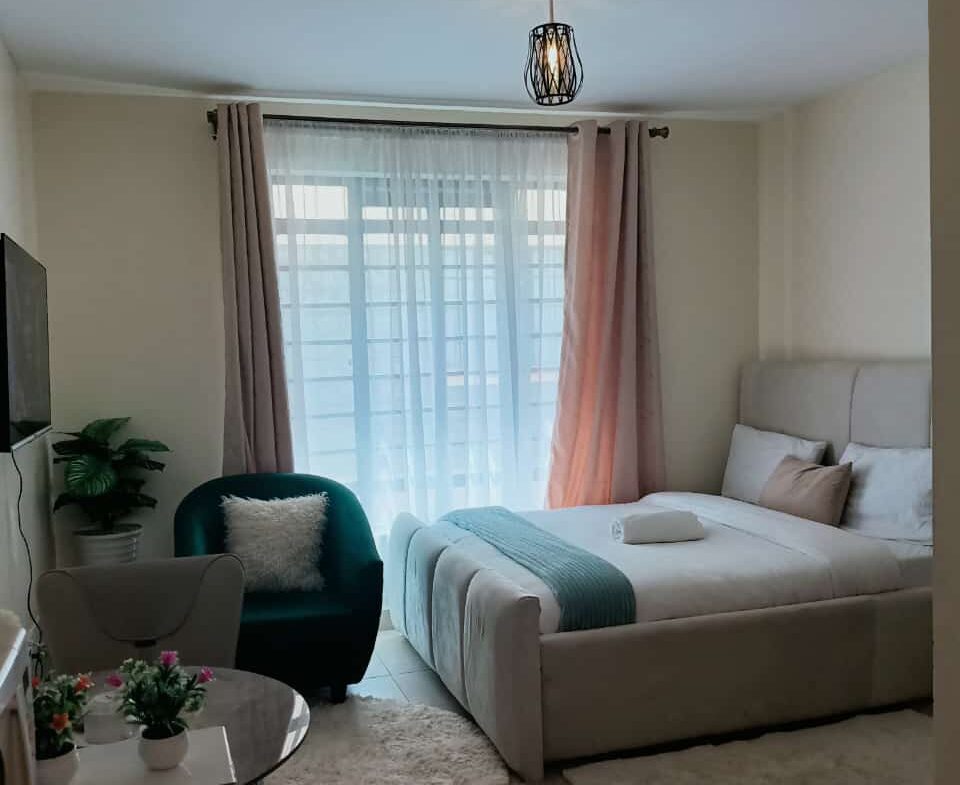 Studio Airbnb in Syokimau Near SGR along Beijin Road