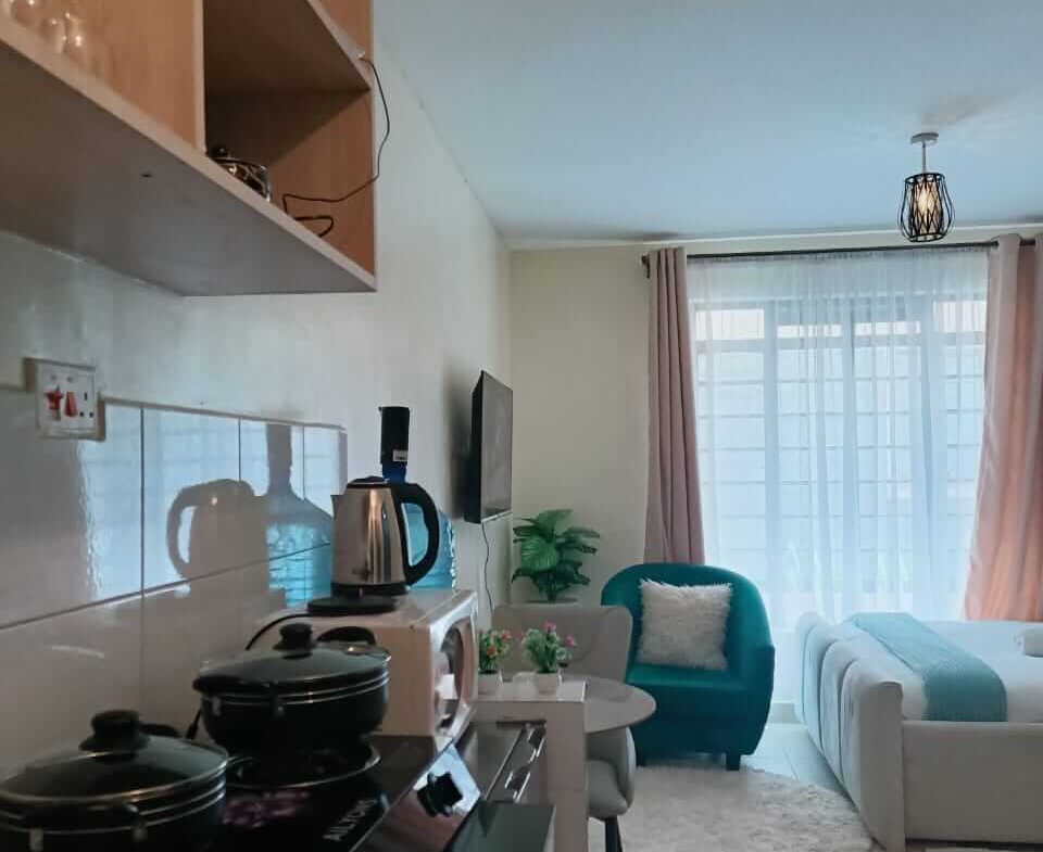 Studio Airbnb in Syokimau Near SGR along Beijin Road