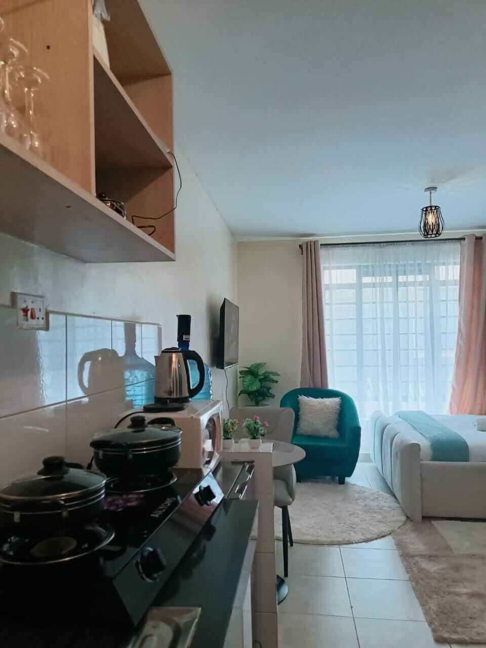 Studio Airbnb in Syokimau Near SGR along Beijin Road