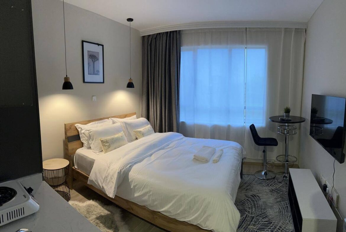 Syokimau Studio Airbnb SGR Convenient Stay at Makumbi Park