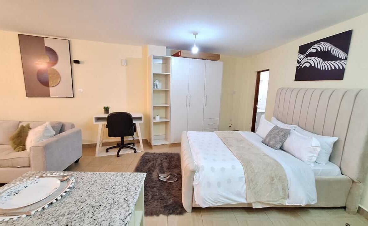 Spacious Ruaka Airbnb Studio with Fast WiFi & Parking