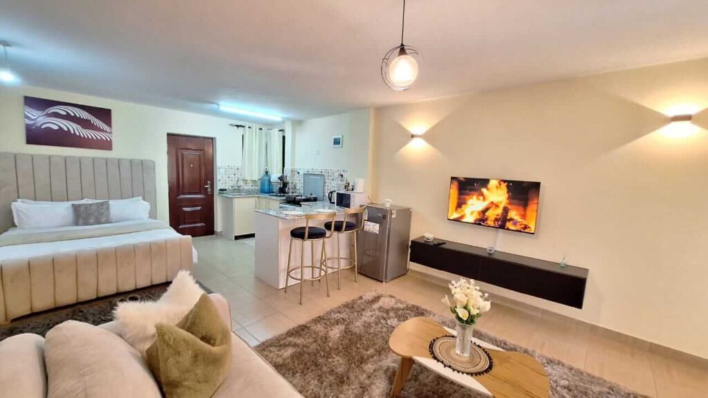 Spacious Ruaka Airbnb Studio