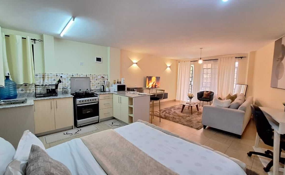 Spacious Ruaka Airbnb Studio with Fast WiFi & Parking